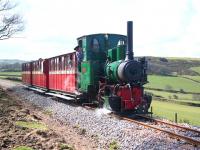 Sid heading for Woody Bay, April 2008