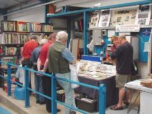 The Sales Stand at Amberely Working Museum Ralway Gala Weekend on 14th July 2007