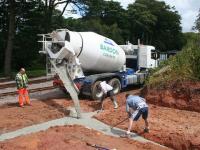 Pouring Concrete