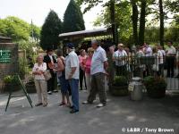 Visitors on the platform and admiring the roller