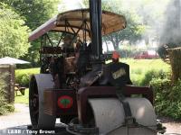 The steam roller during a quiet spell