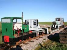 Titch with the Well Wagon on the move