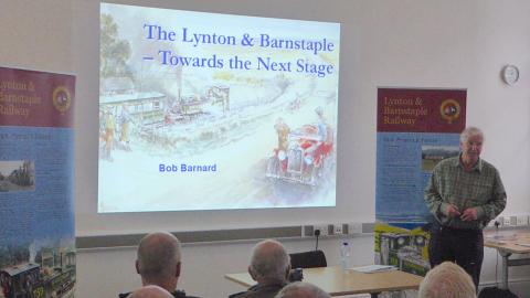 Bob begins his talk