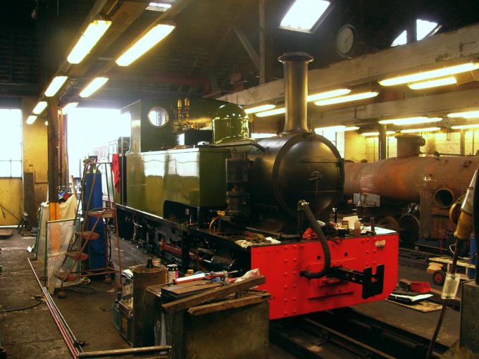 ISAAC, 15th June 2013 at Boston Lodge, three-quarter view