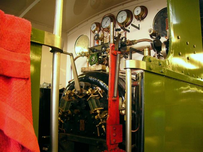 ISAAC, 15th June 2013 at Boston Lodge, cab detail