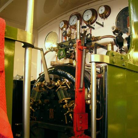 ISAAC, 15th June 2013 at Boston Lodge, cab detail